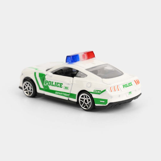 Alloy Die-Cast Police Sports Car Toy