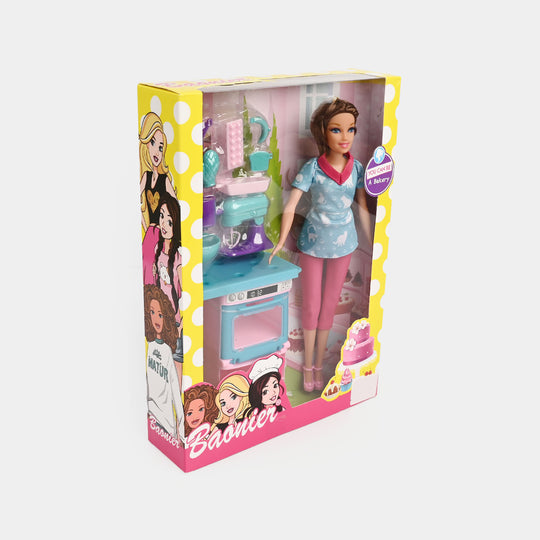 Super Doll Kitchen Play Set