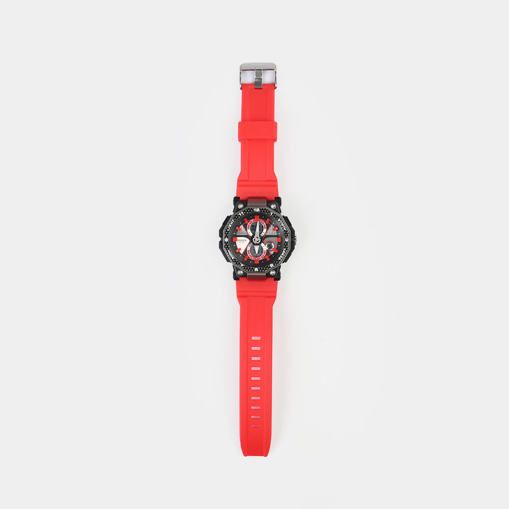 Dual Functionality Sports Digital Wrist Watch