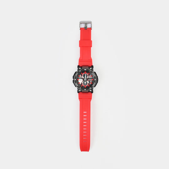 Dual Functionality Sports Digital Wrist Watch