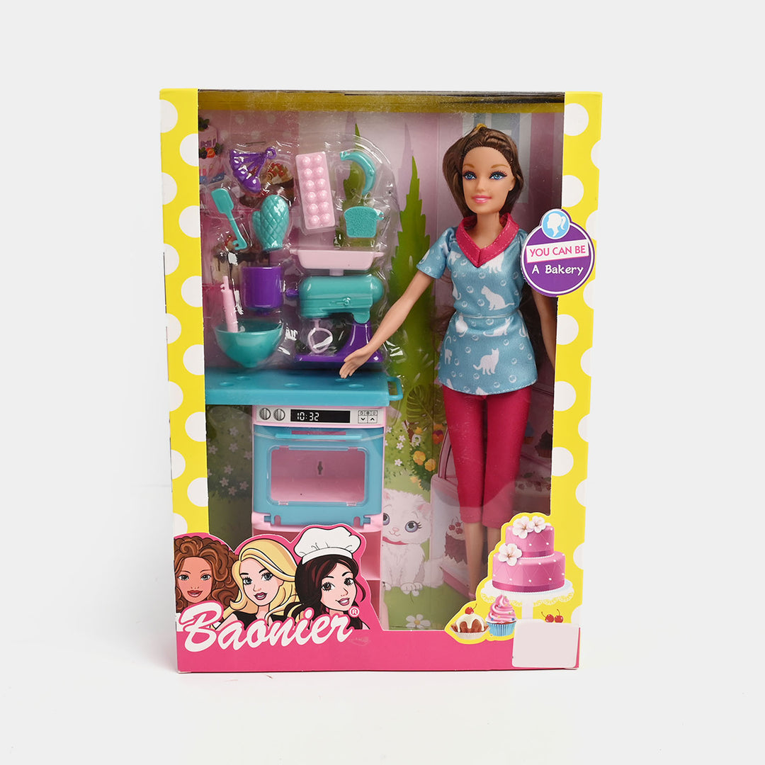 Super Doll Kitchen Play Set