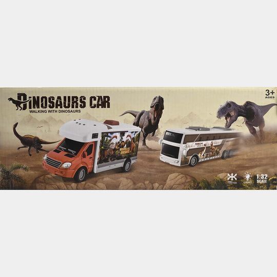 Remote Control Dino Bus for Kids