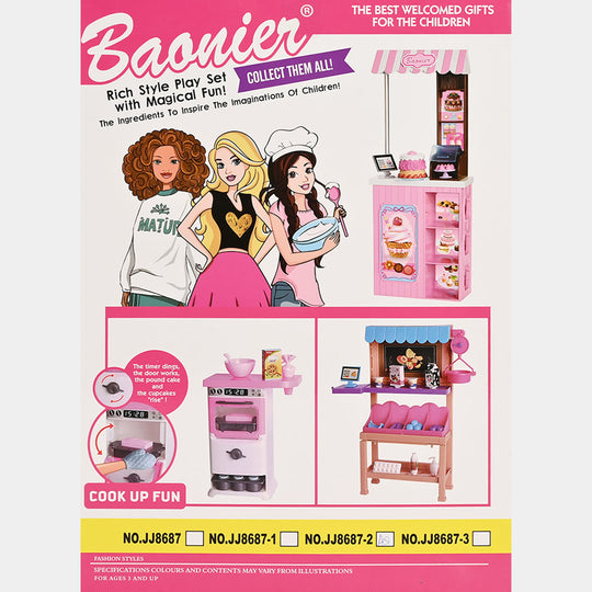 Super Doll Kitchen Play Set