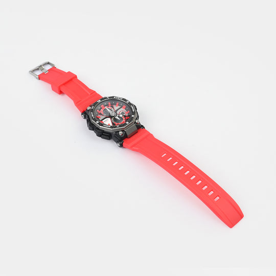 Dual Functionality Sports Digital Wrist Watch