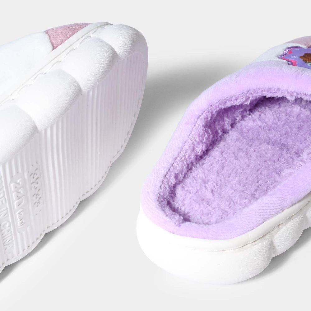 Girls Slipper Fur HH-004-Purple