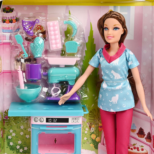 Super Doll Kitchen Play Set