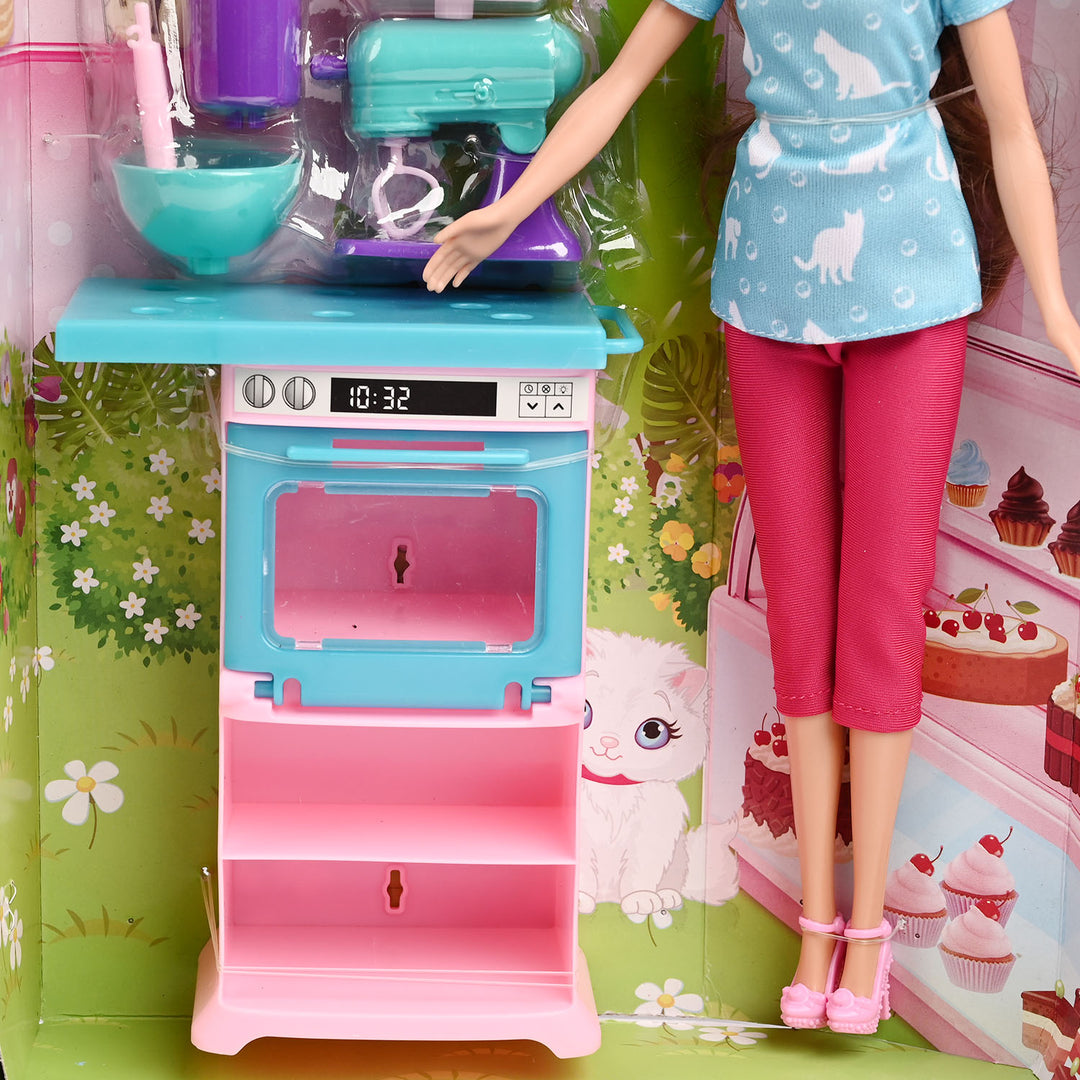 Super Doll Kitchen Play Set