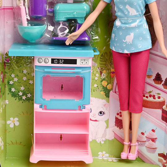 Super Doll Kitchen Play Set