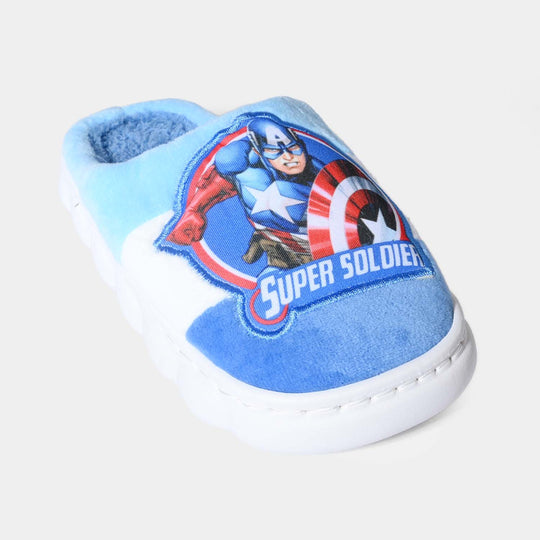 Boys Slipper Fur HH-002-Blue