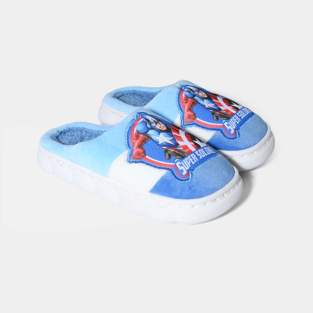 Boys Slipper Fur HH-002-Blue