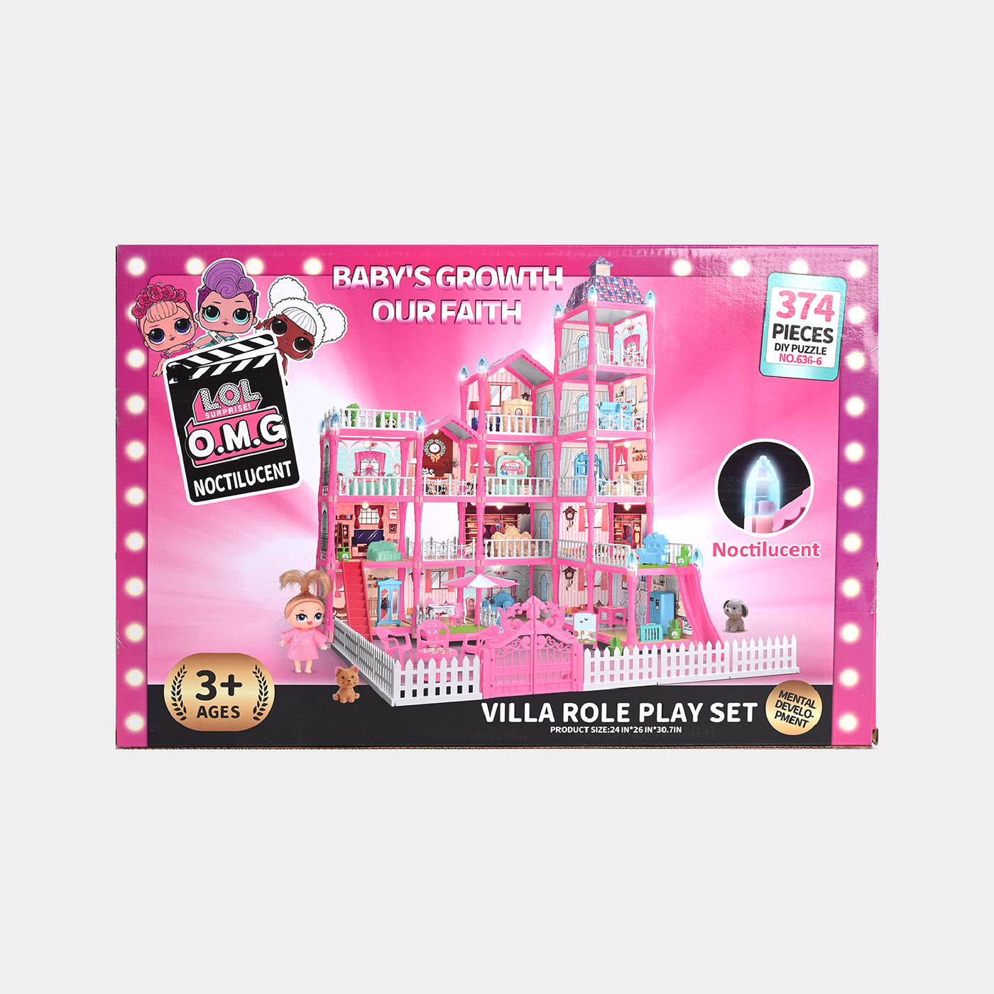 DIY LOL DOLLHOUSE VILLA SET