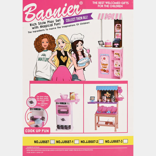 Super Doll Kitchen Play Set