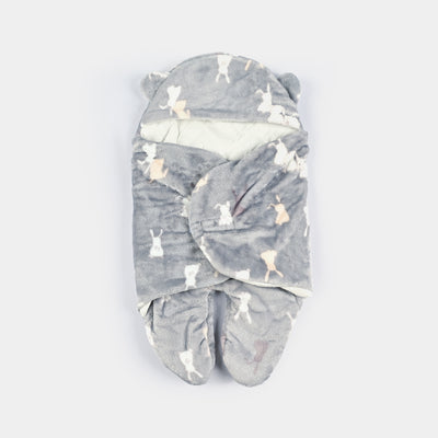 Winter Swaddle Grey 0M+