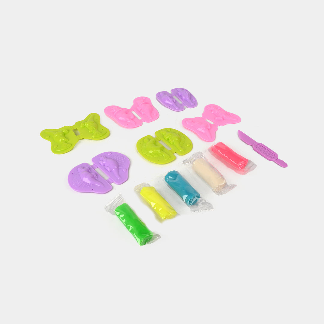 DINOSAUR WORLD COLOR DOUGH SET FOR KIDS