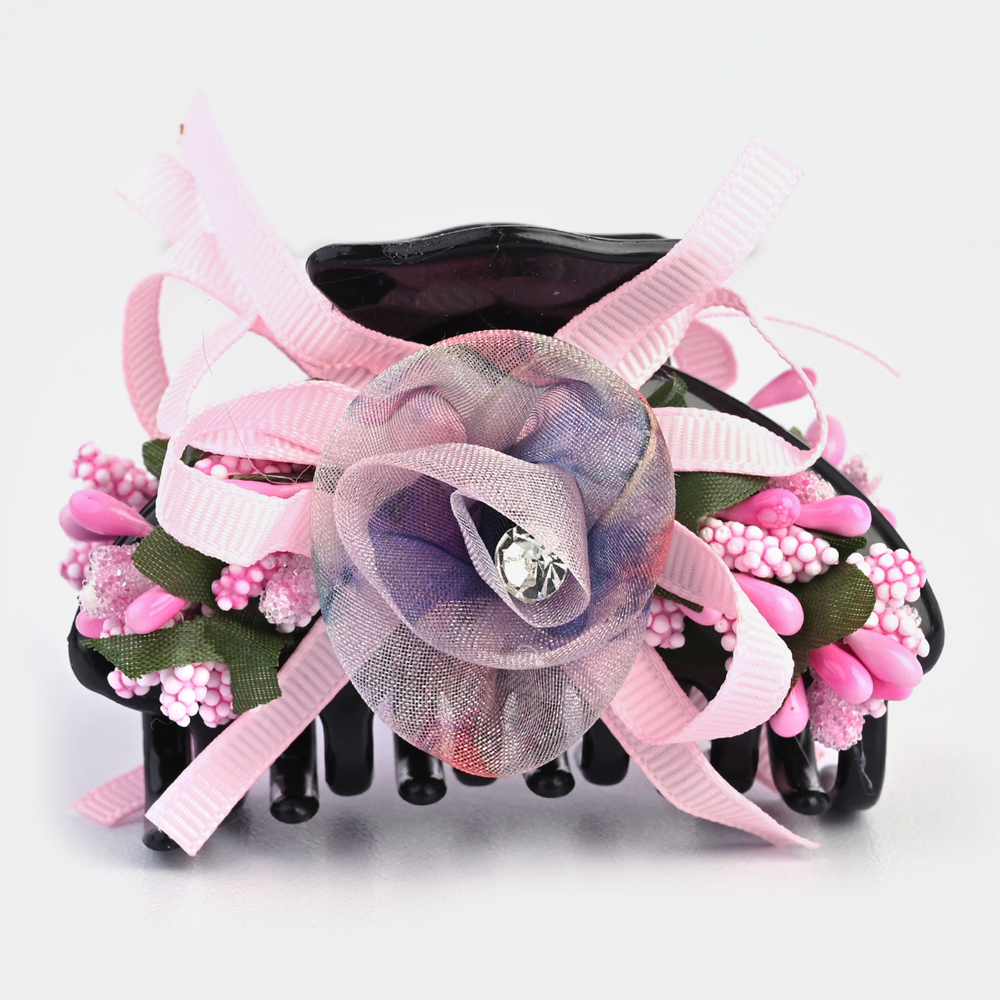 Girls Flower Hair Catcher/Claw Clip