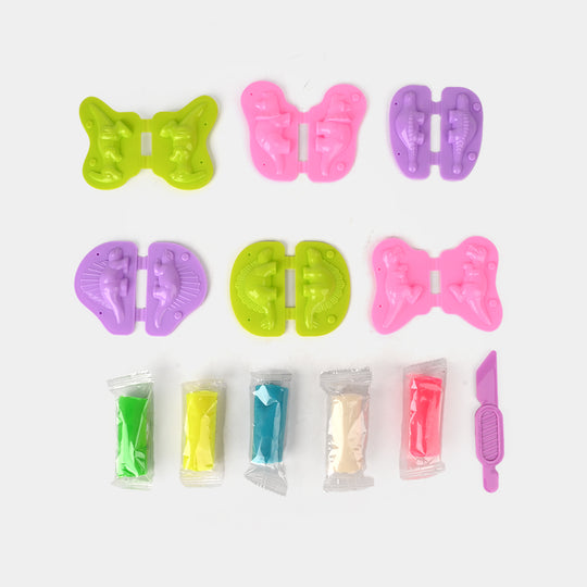DINOSAUR WORLD COLOR DOUGH SET FOR KIDS