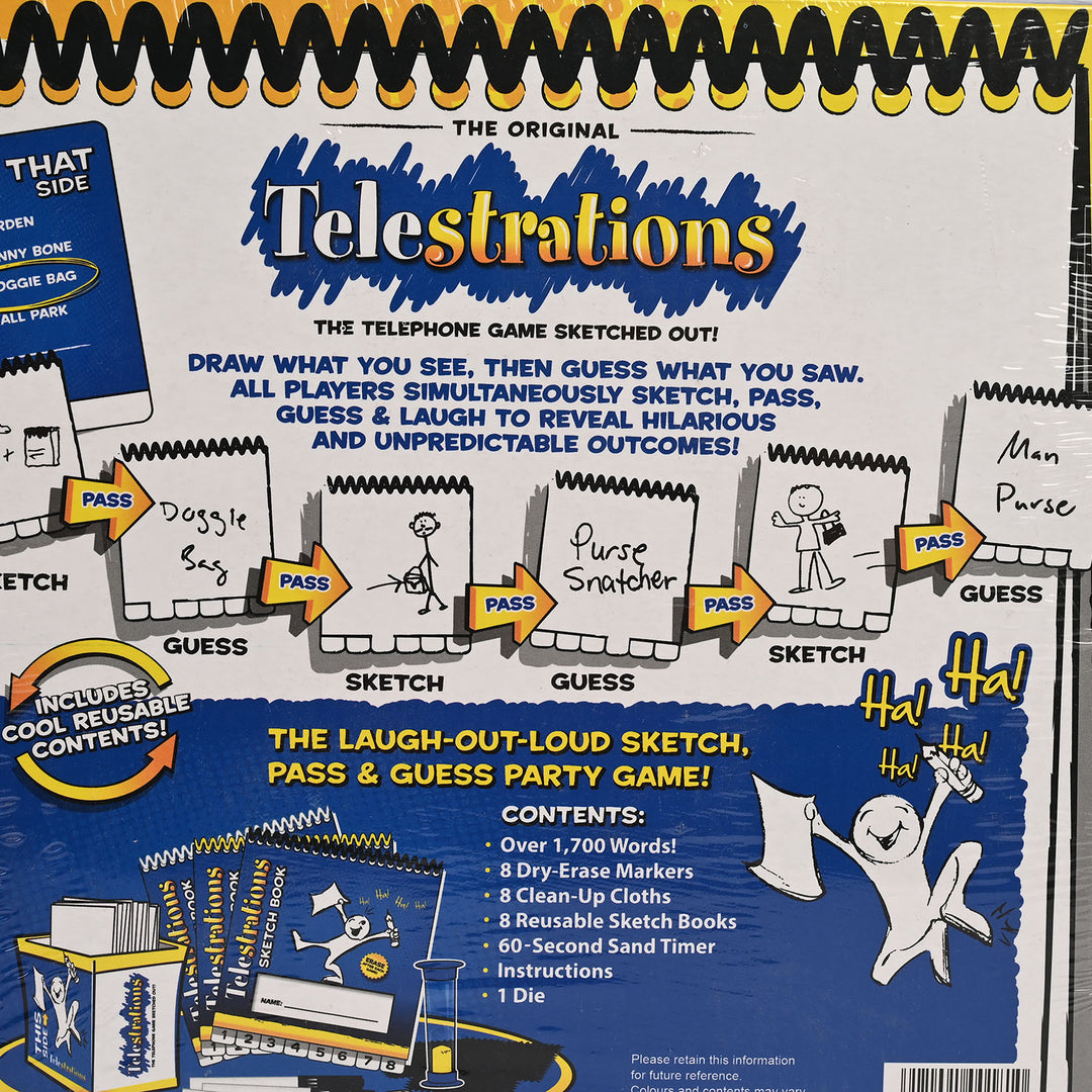 The Original Telestrations Guess Party Board Game