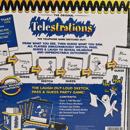 The Original Telestrations Guess Party Board Game