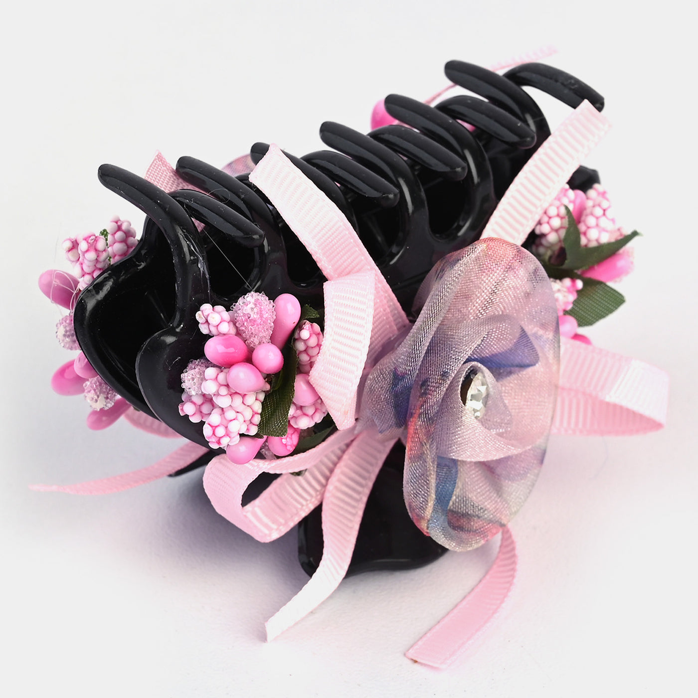 Girls Flower Hair Catcher/Claw Clip