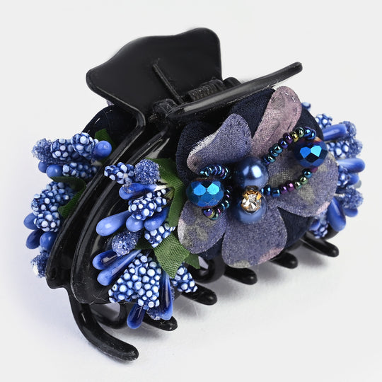 Girls Flower Hair Catcher/Claw Clip