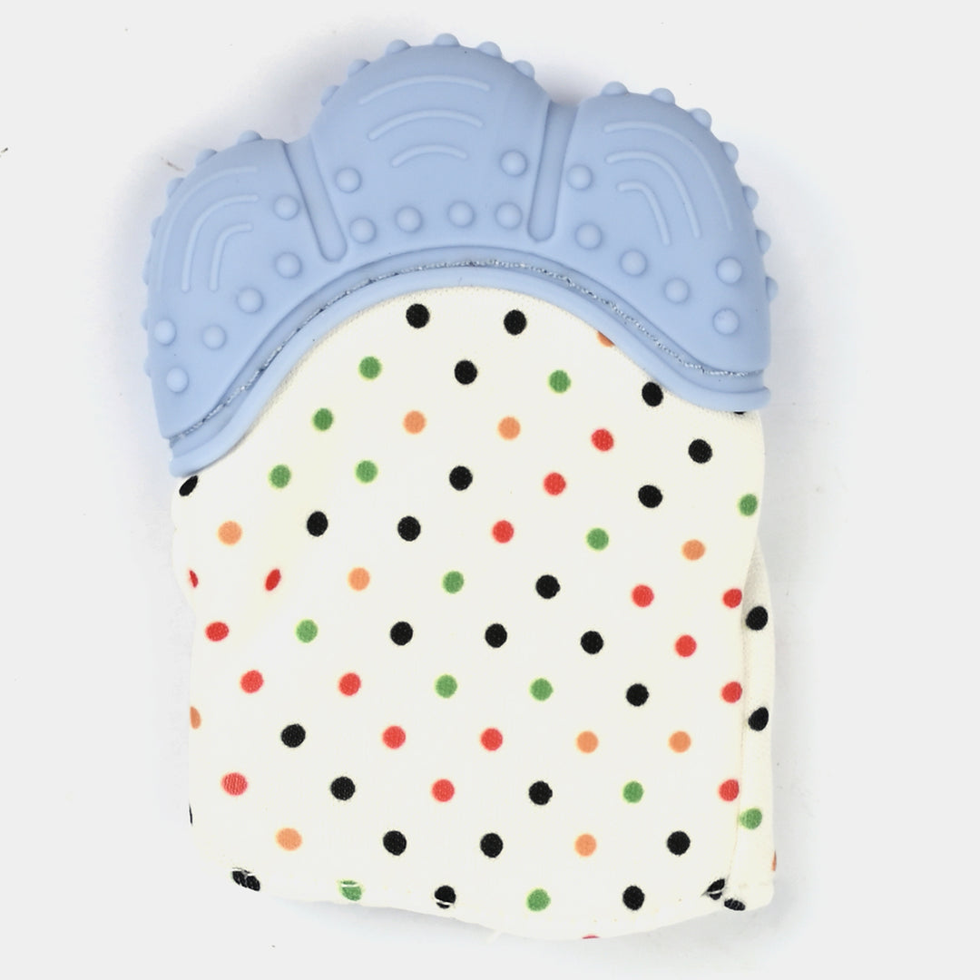 Baby Teething Mitten | Blue