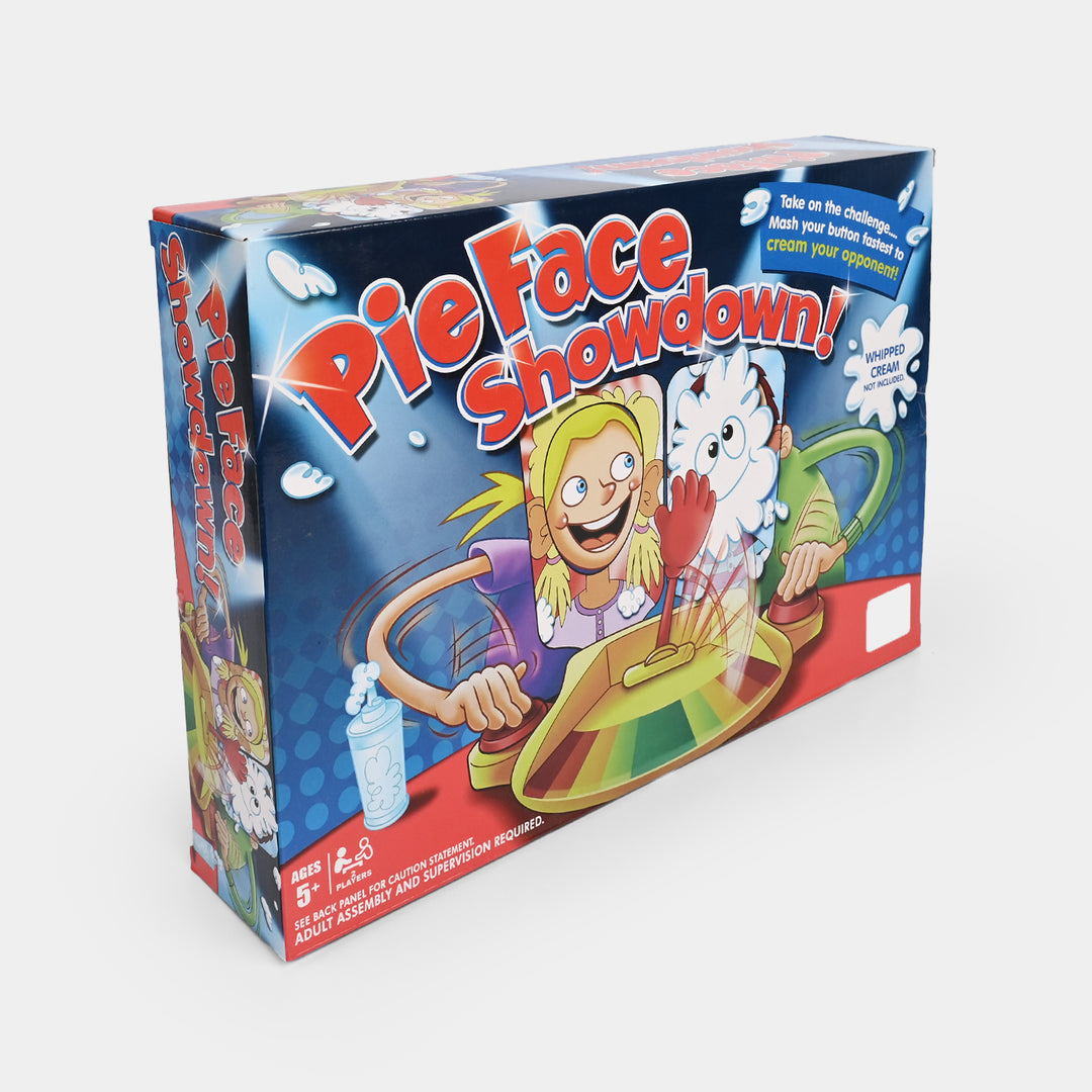Pie Face Action-Based Head-to-Head Board Game
