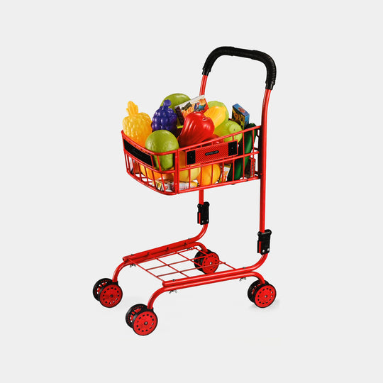 Shopping Cart Play Set For Kids