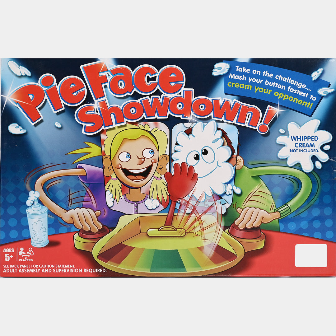 Pie Face Action-Based Head-to-Head Board Game