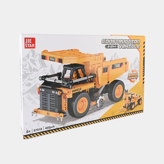 Construction Vehicle Building Blocks | 405Pcs