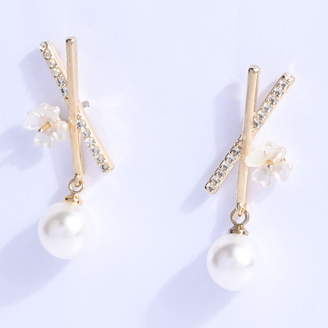 Elegant Beads Earring For Cute Girl