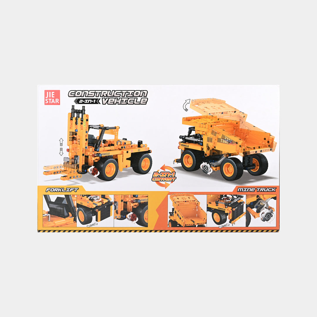 Construction Vehicle Building Blocks | 405Pcs