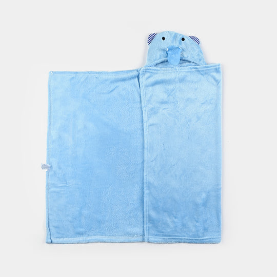 Hooded Character Blanket 0M+ | Elephant P01