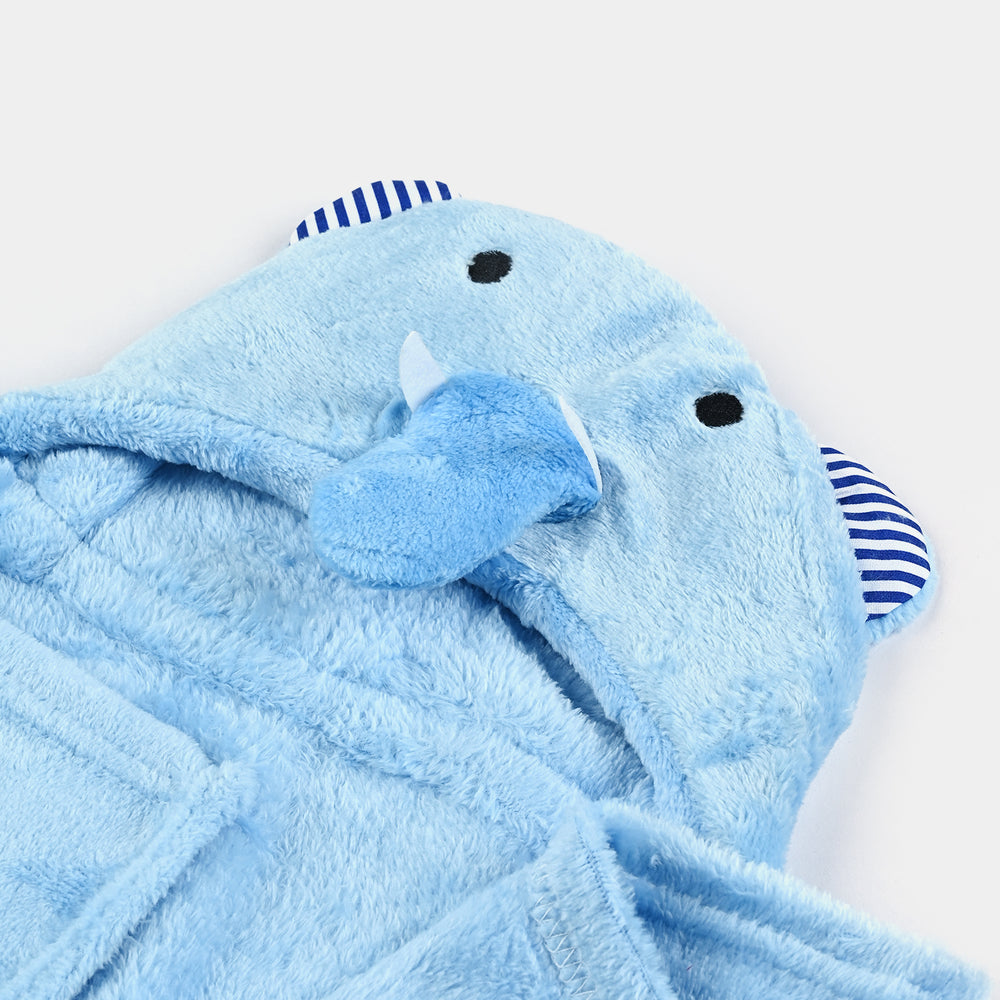 Hooded Character Blanket 0M+ | Elephant P01