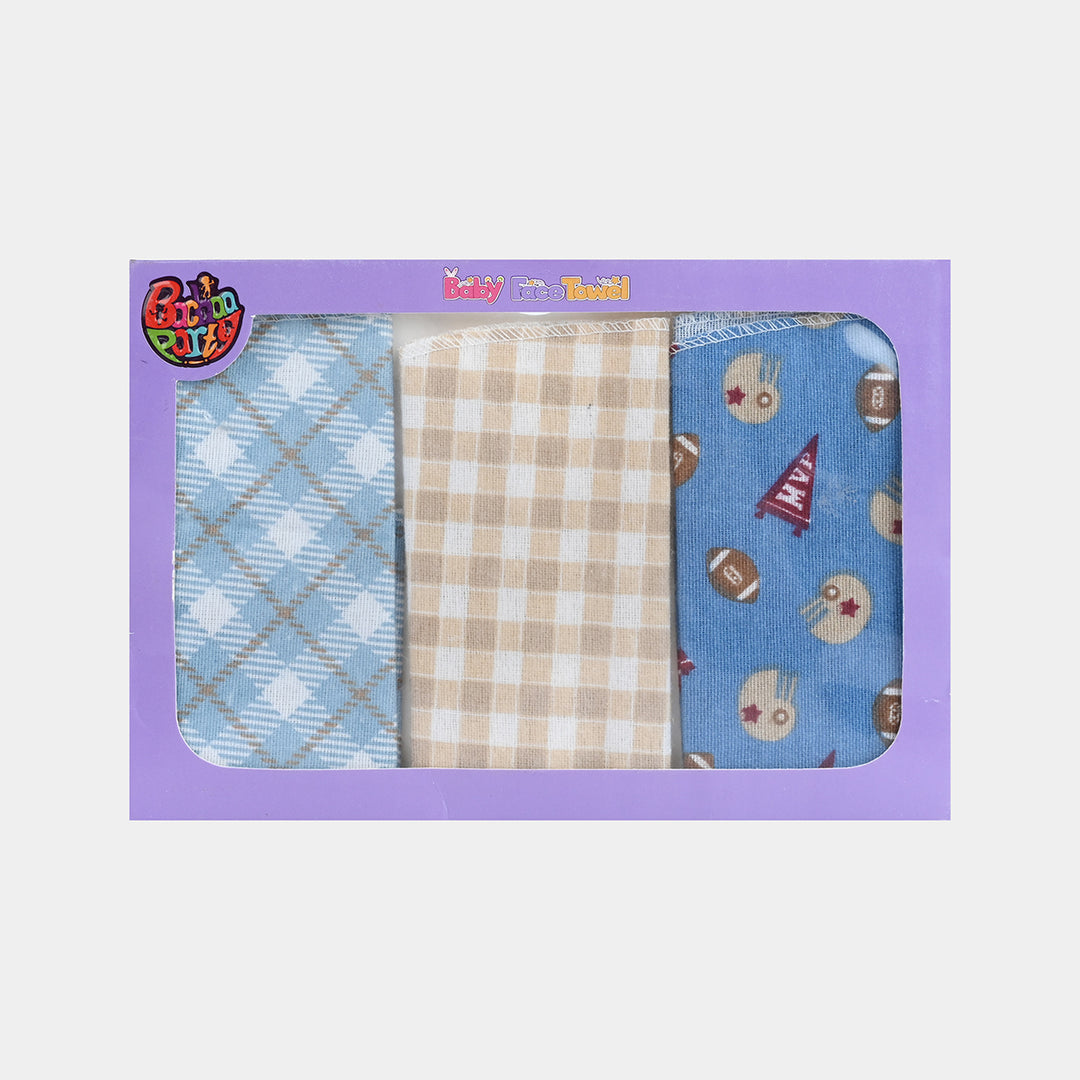 Cotton Face Towel | 3PCs