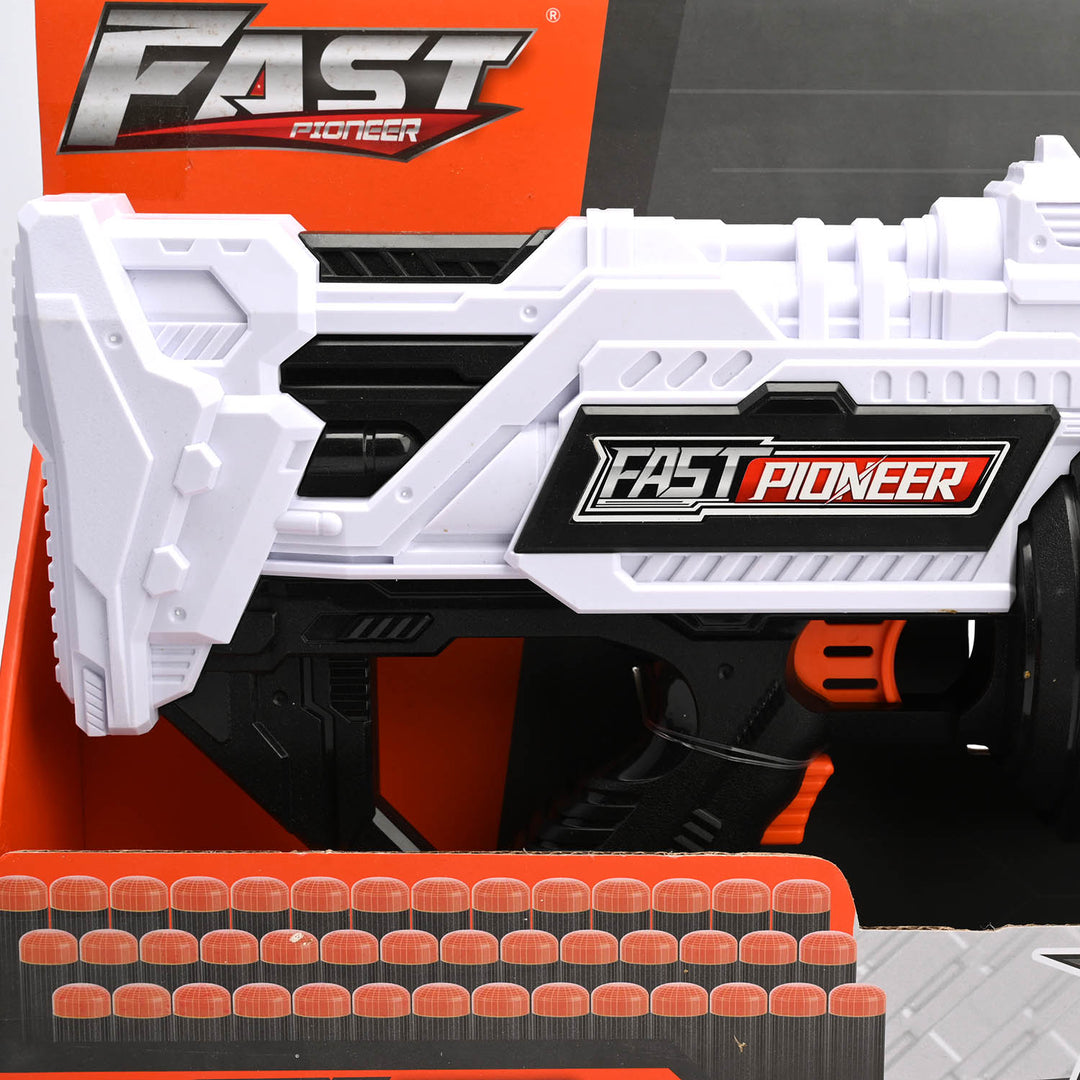 Action Packed Soft Dart Blaster Toy for Kids
