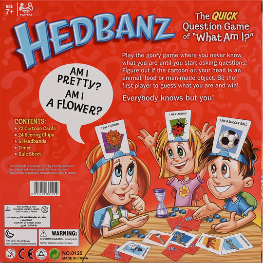 Hedbanz The Quick Question Game