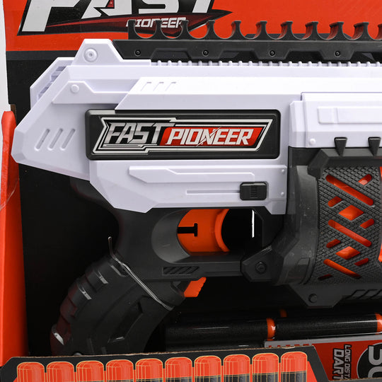 Action Packed Soft Dart Blaster Toy for Kids