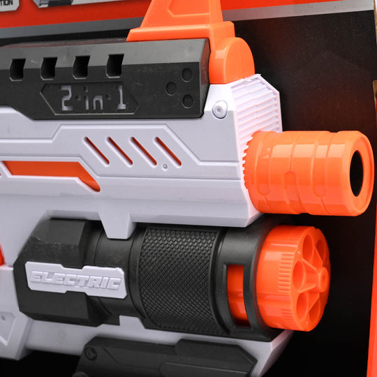 Action Packed Soft Dart Blaster Toy for Kids