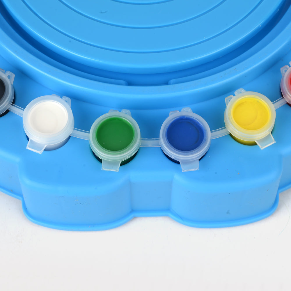 Pottery Wheel Machine with Colors and Clay Set