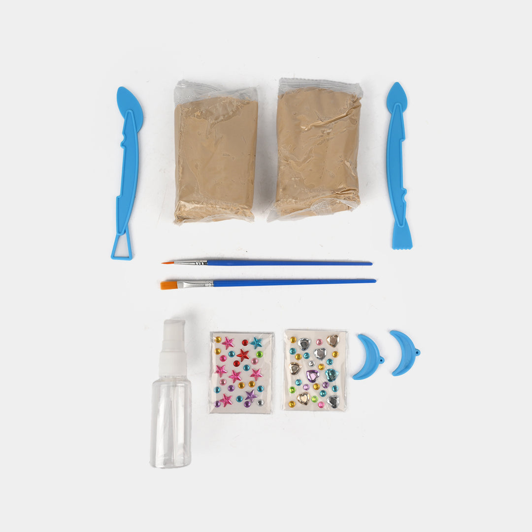 Pottery Wheel Machine with Colors and Clay Set