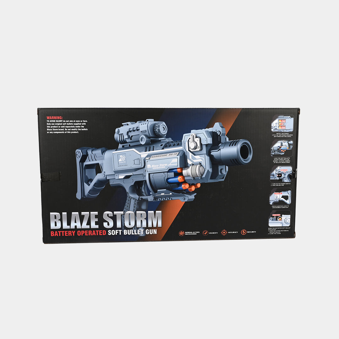 Blaze Strome Soft Blaster Dart Toy For Kids