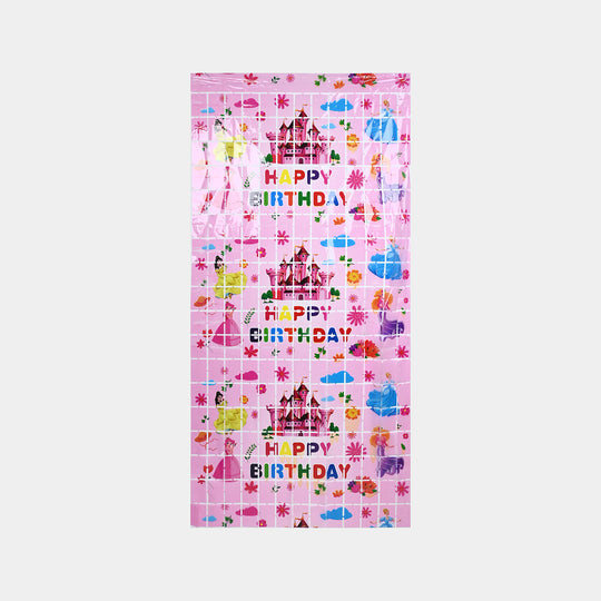 Foil Fringe Curtain Party Backdrop