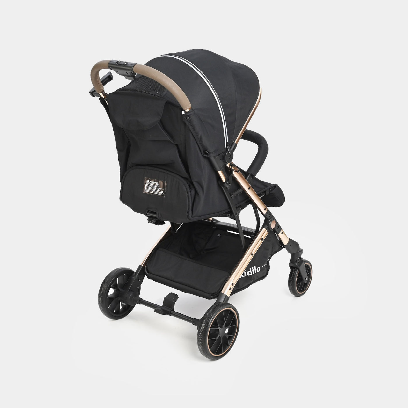 Compact Folding Baby Stroller - Black