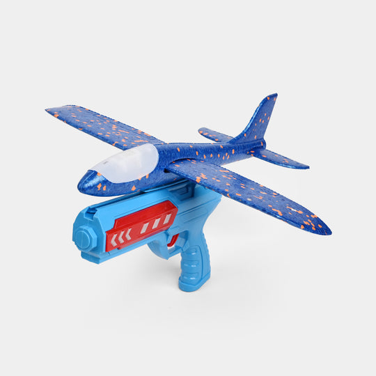 Solid Color Catapult Aircraft Luncher Toy