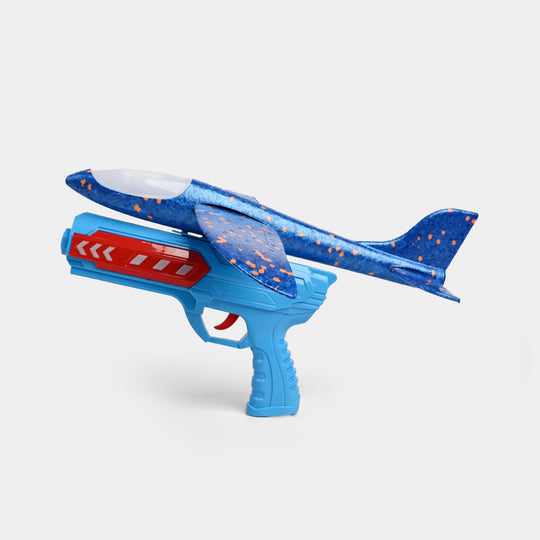 Solid Color Catapult Aircraft Luncher Toy