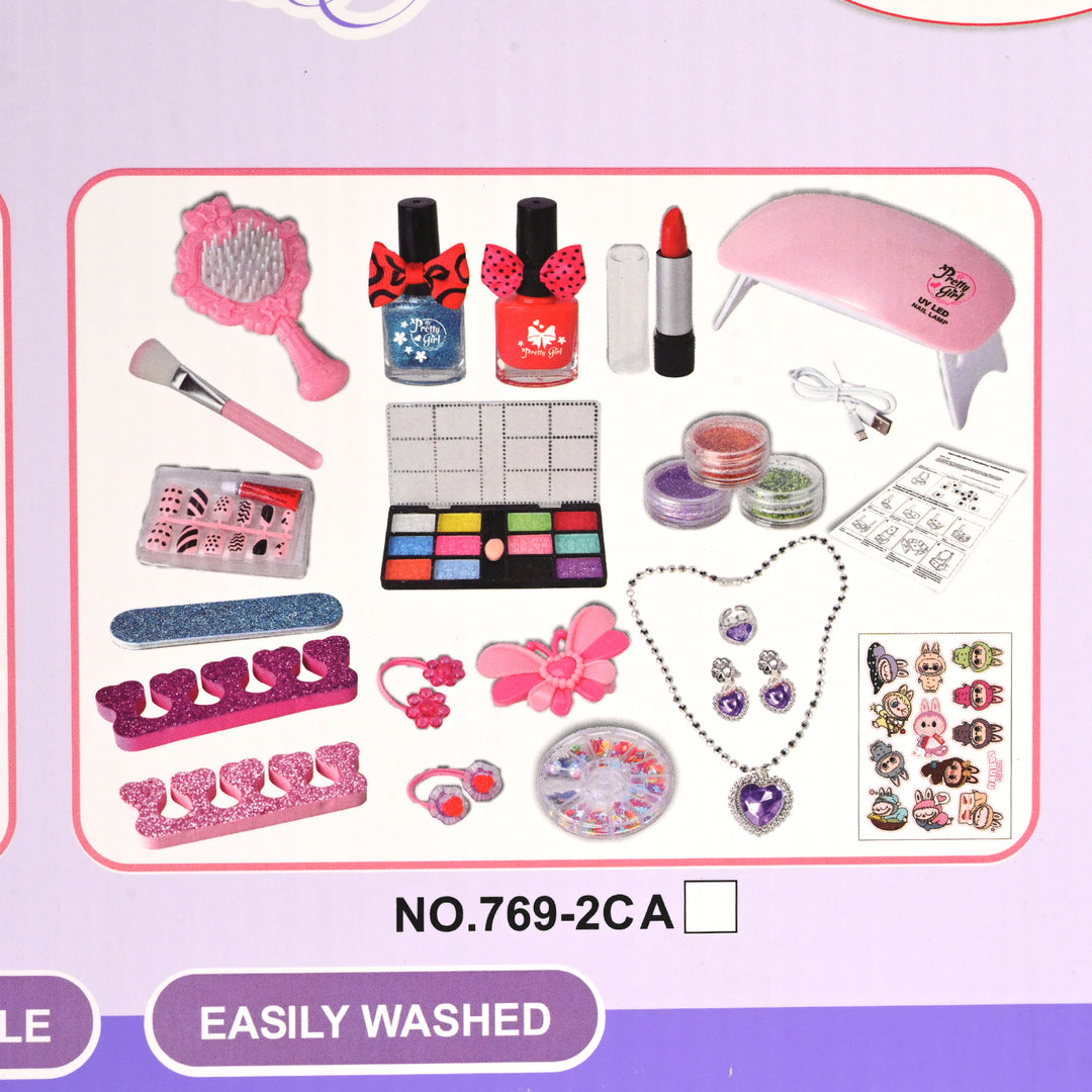 Makeup Toy Set – 21+ Piece DIY Beauty Kit