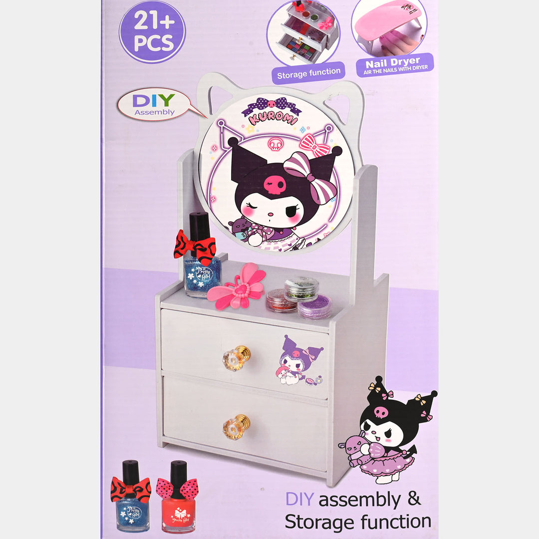 Makeup Toy Set – 21+ Piece DIY Beauty Kit