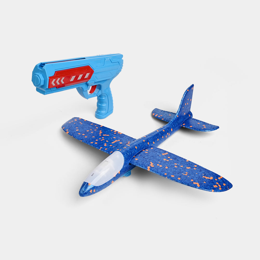 Solid Color Catapult Aircraft Luncher Toy