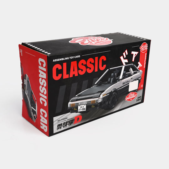 Puzzle Assembly 16 Grid AE86 Car
