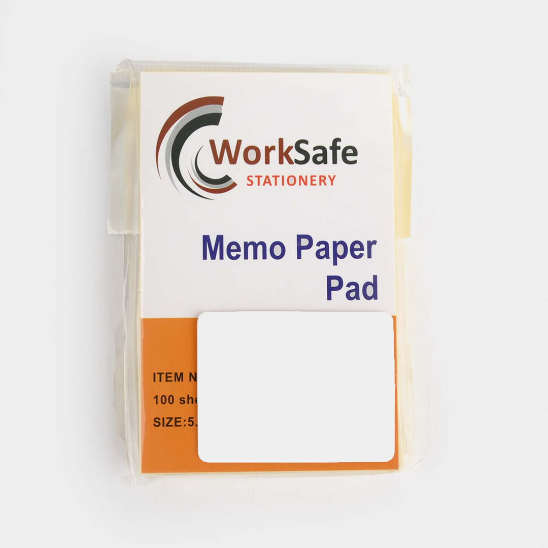 Work Safe Sticky Note Size 2*3